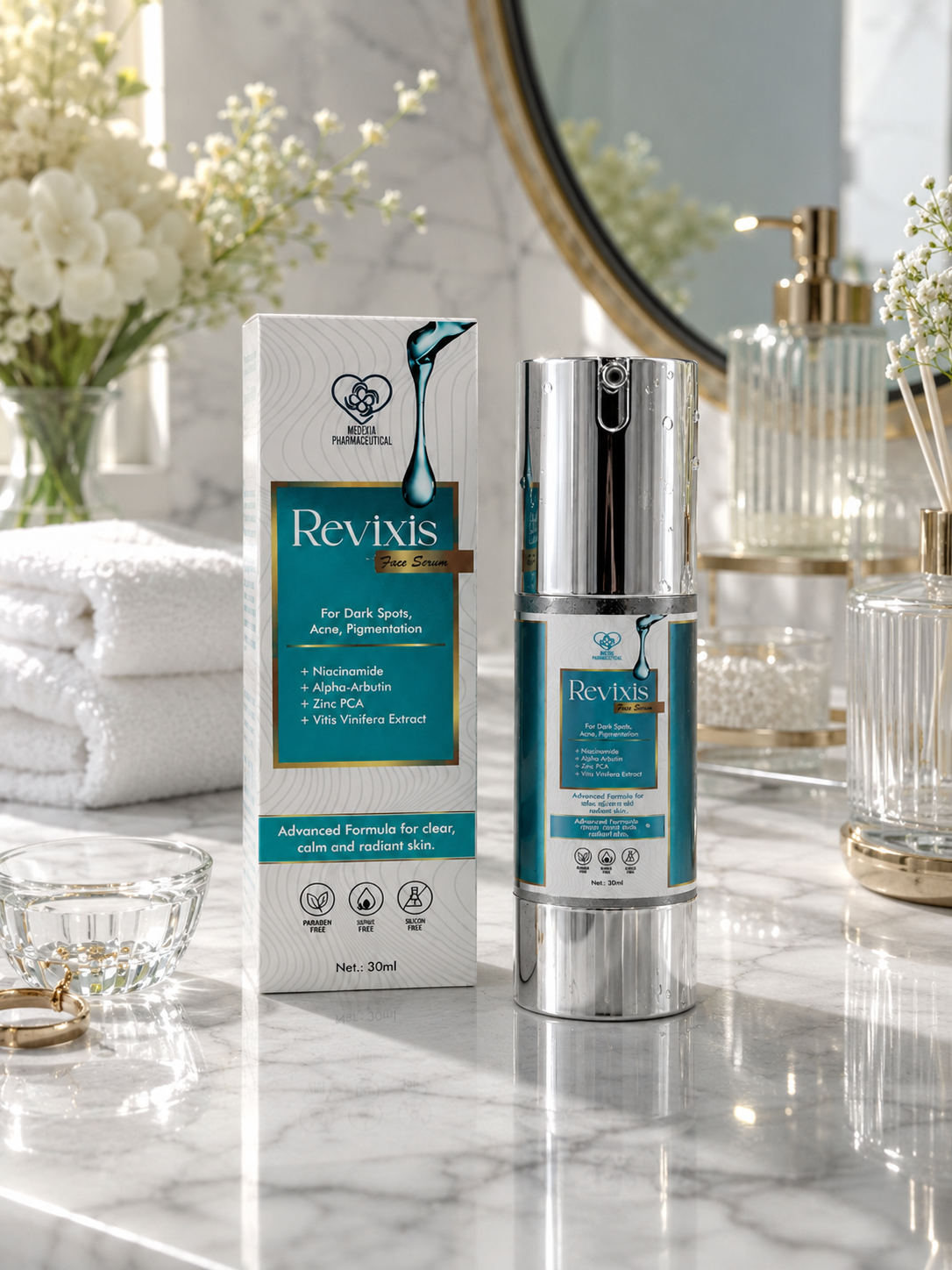 Revixis Face Serum for Dark Spots & Pigmentation 30ml