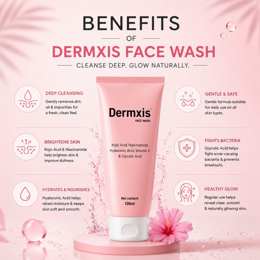 Dermxis Face Wash for Glowing Skin 100 ml